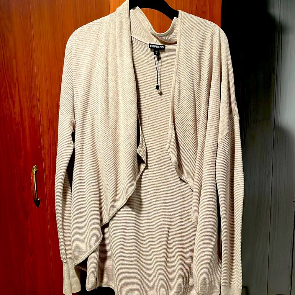 Cardigan from express never worn size L